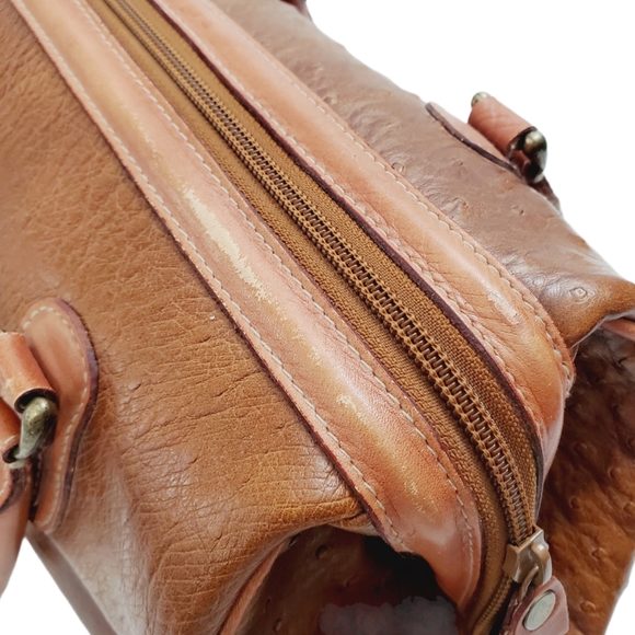 ALLEN EDWARD Handbag Vegan Leather Doctor's Tote Bag - Picture 7 of 13